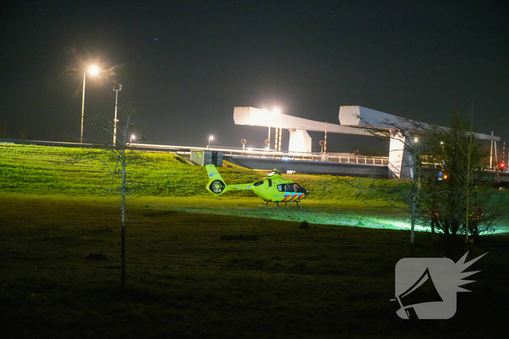 Flinke inzet mogelijk auto te water