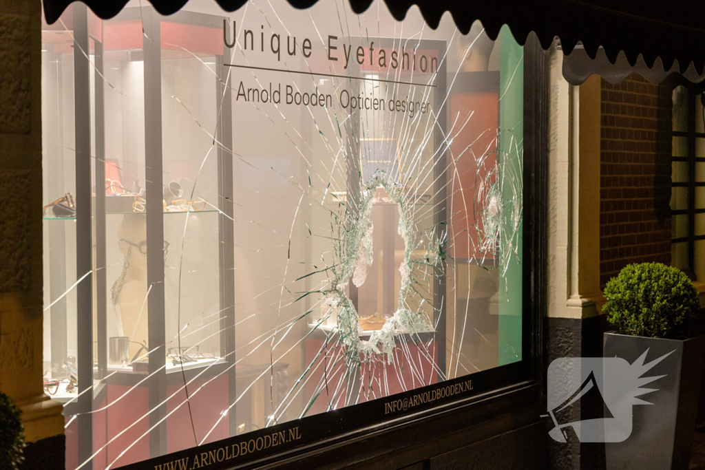 Inbraak bij exclusieve winkel