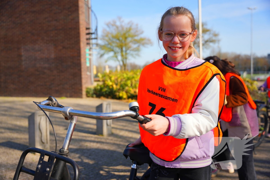 Praktisch verkeersexamen voor basisschoolleerlingen