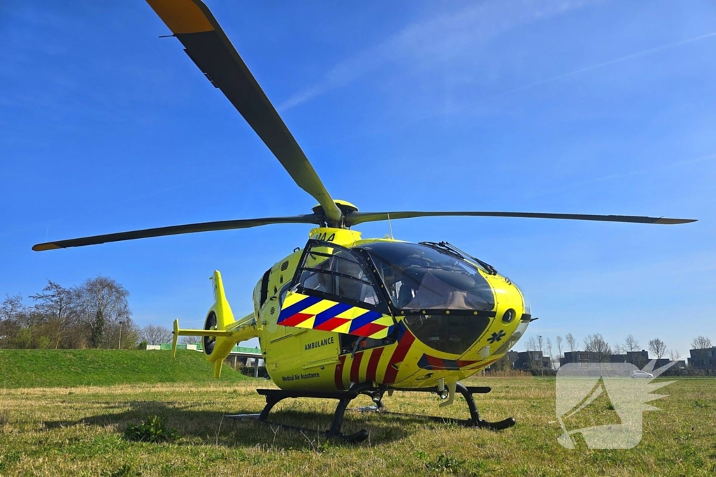 Fietser komt hard ten val, traumateam ingezet