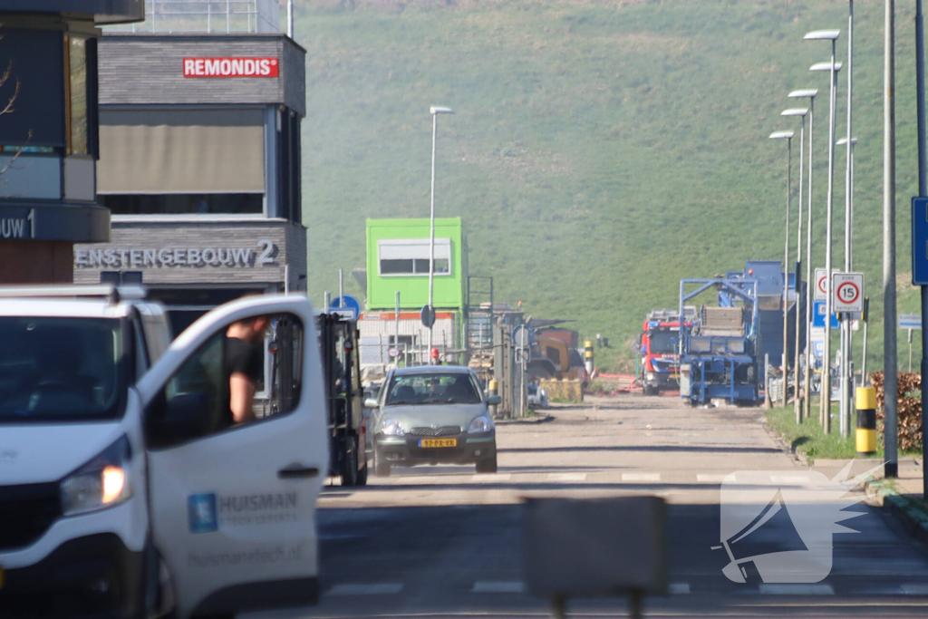 Middelbrand bij afvalverwerker ARN