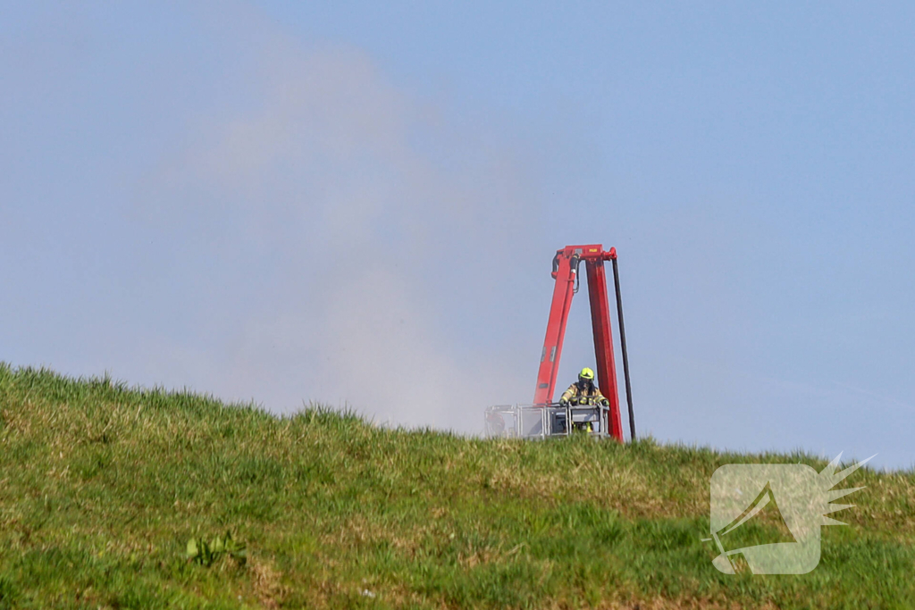 Middelbrand bij afvalverwerker ARN