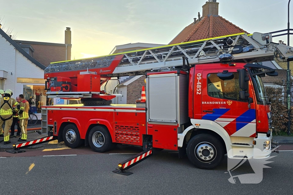 Brand in bijgebouw moeilijk te bestrijden