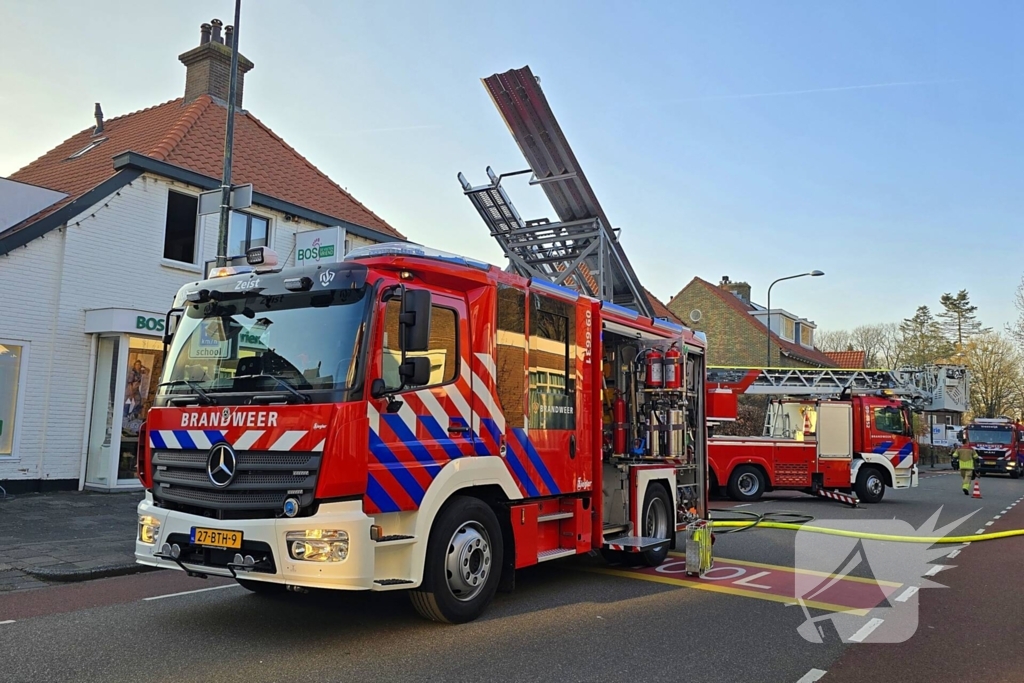 Brand in bijgebouw moeilijk te bestrijden