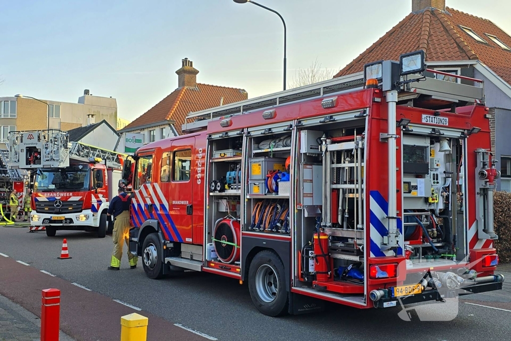 Brand in bijgebouw moeilijk te bestrijden
