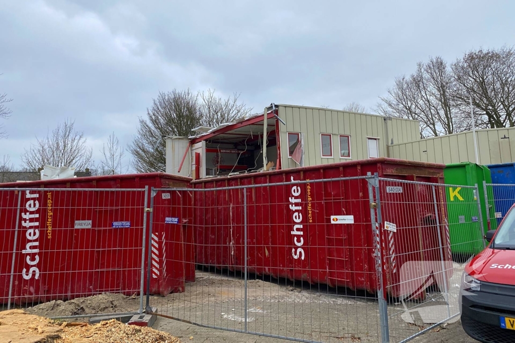Sloop oude brandweer kazerne begonnen