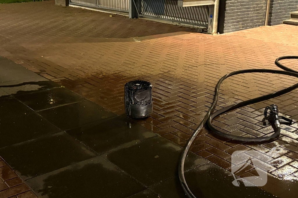 Brand in Kelder van flatgebouw