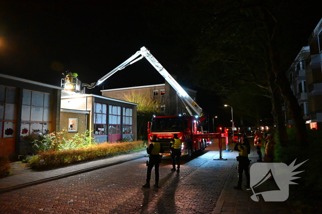 Grote politie-inzet bij inbraak in atelier