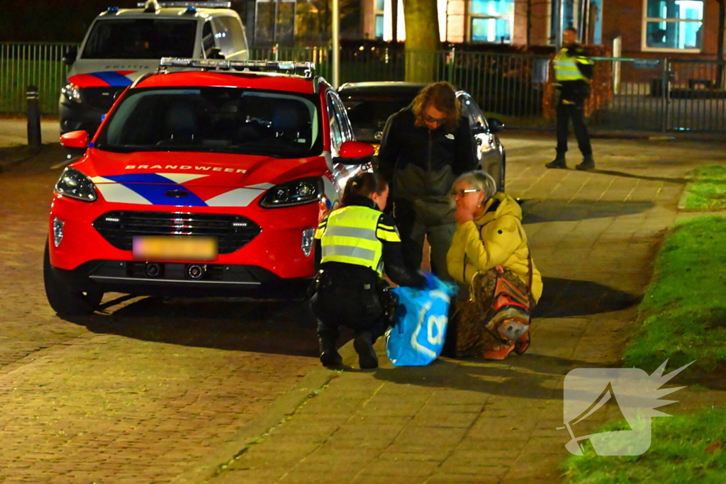 Grote politie-inzet bij inbraak in atelier