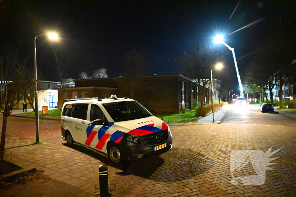 Grote politie-inzet bij inbraak in atelier