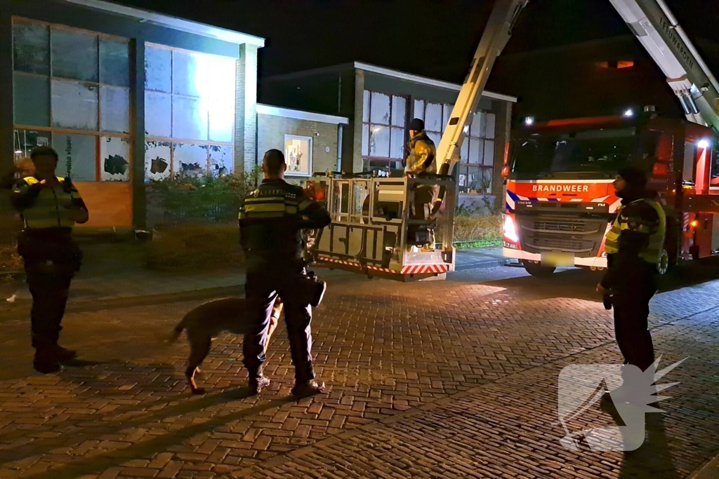 Grote politie-inzet bij inbraak in atelier