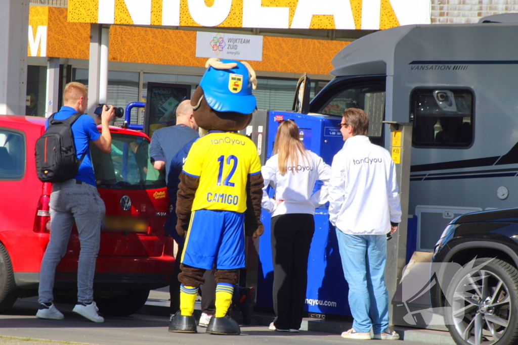 Benzinepomp organiseert tankchallenge