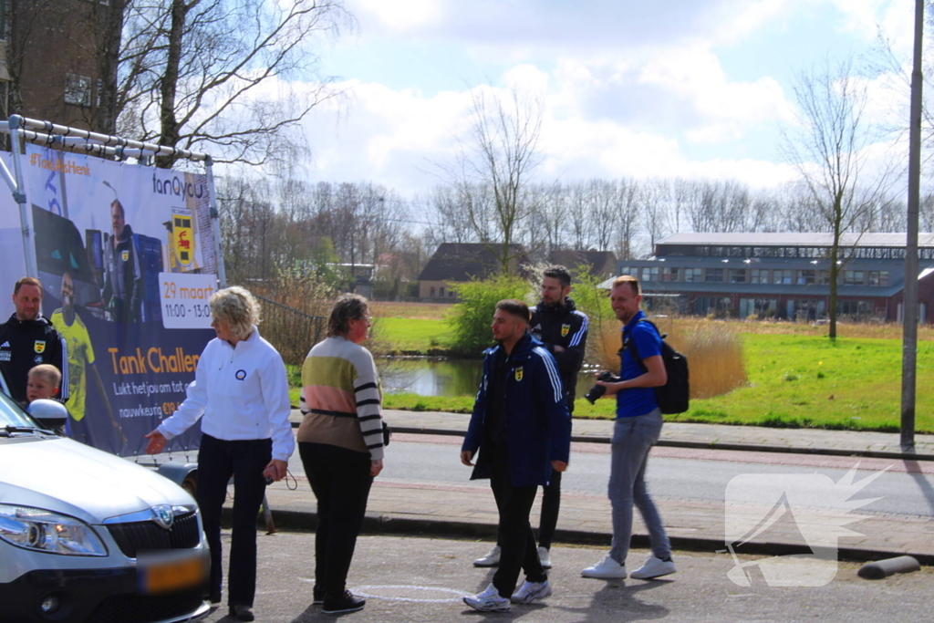 Benzinepomp organiseert tankchallenge
