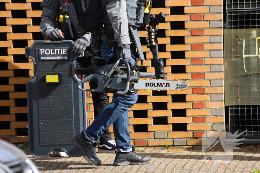 Waarschuwingsschoten gelost bij arrestatie