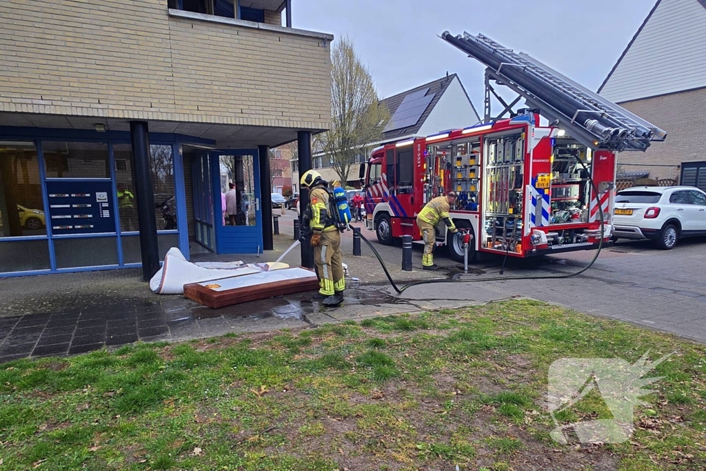 Brandweer ingezet voor brand in woning
