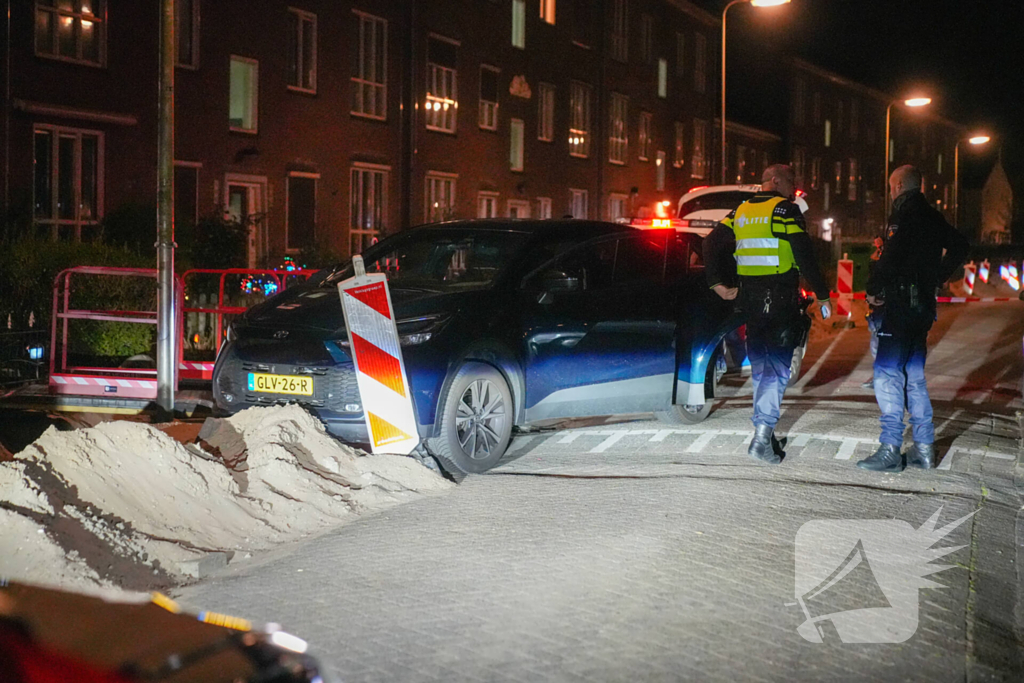 Politie achtervolging eindigt in woonwijk