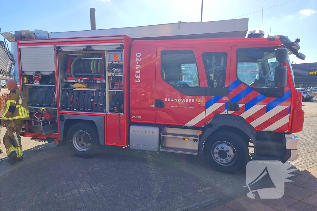 Brandweer bevrijdt Kind