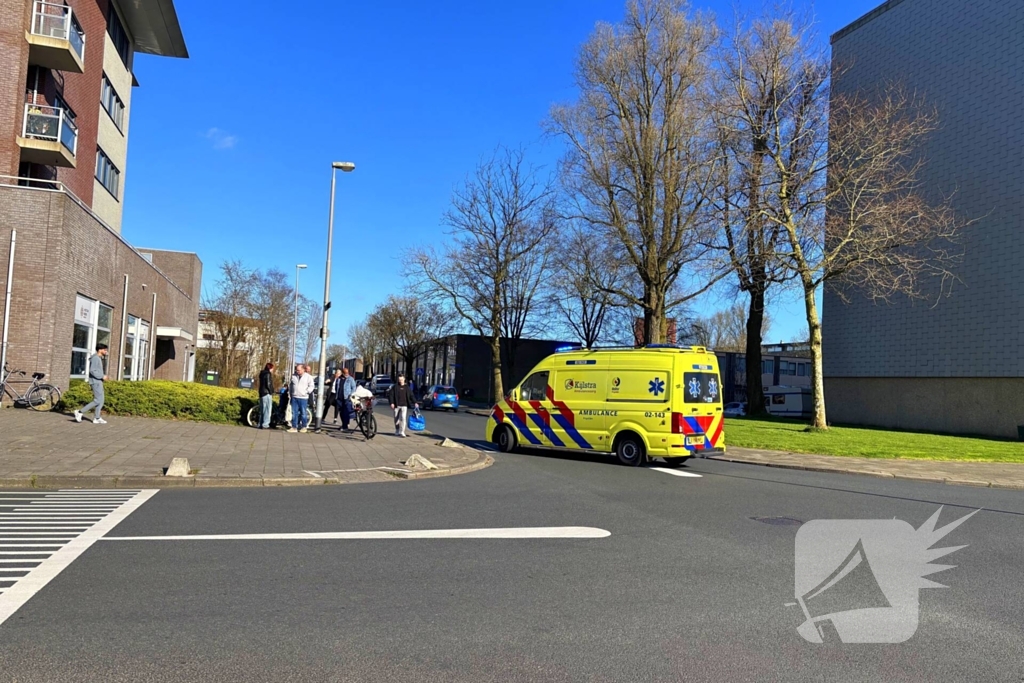 Fietser gewond bij aanrijding met auto