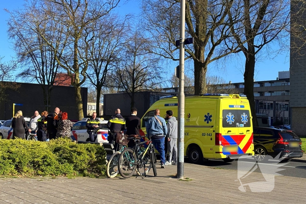 Fietser gewond bij aanrijding met auto
