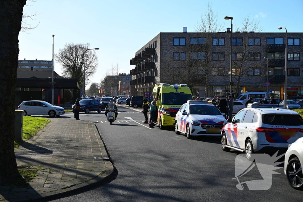 Fietser gewond bij aanrijding met auto