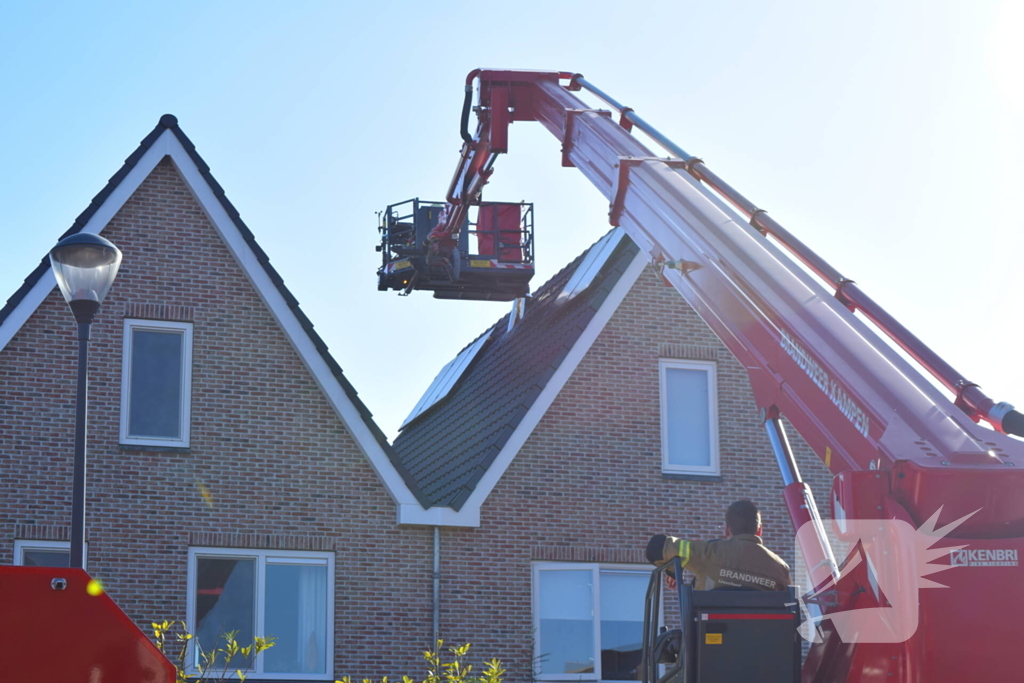 Schoorsteenbrand snel onder controle