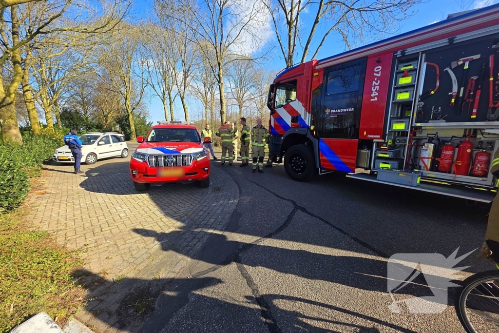 Vat met onbekende vloeistof aangetroffen