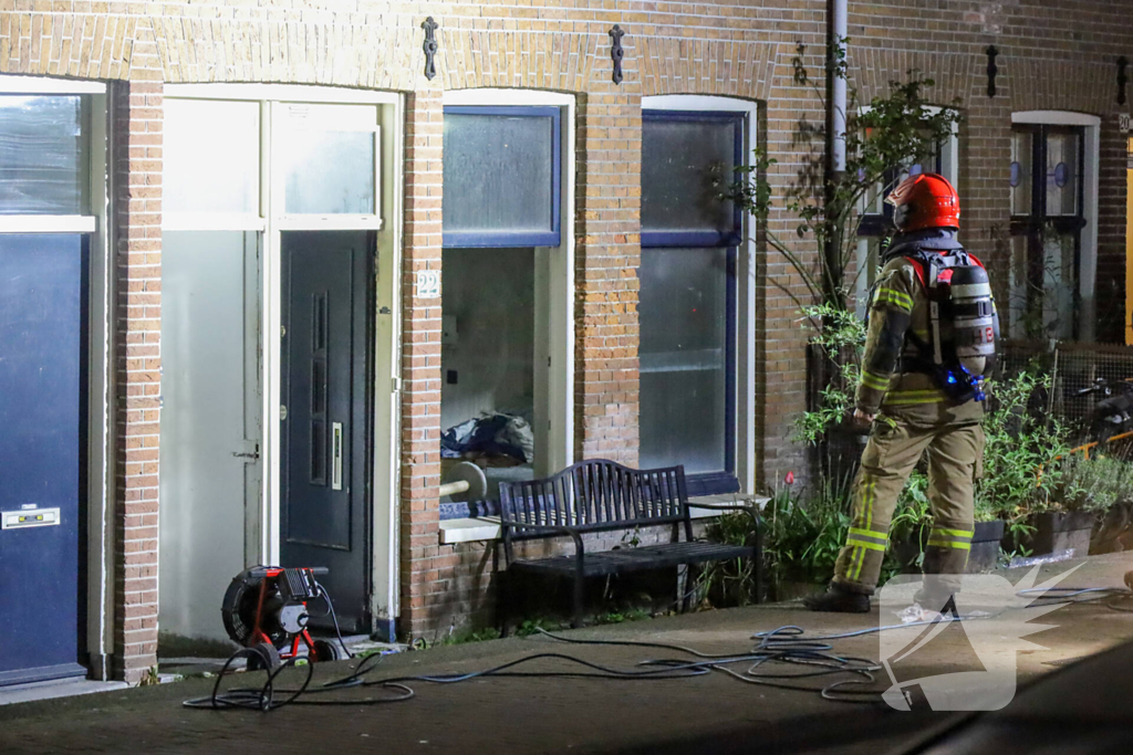 Brand in woning snel geblust