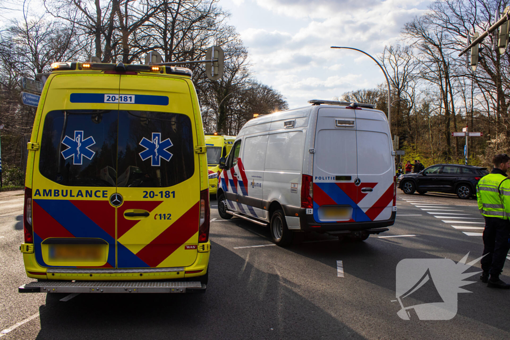 Verkeerschaos na kop-staartaanrijding