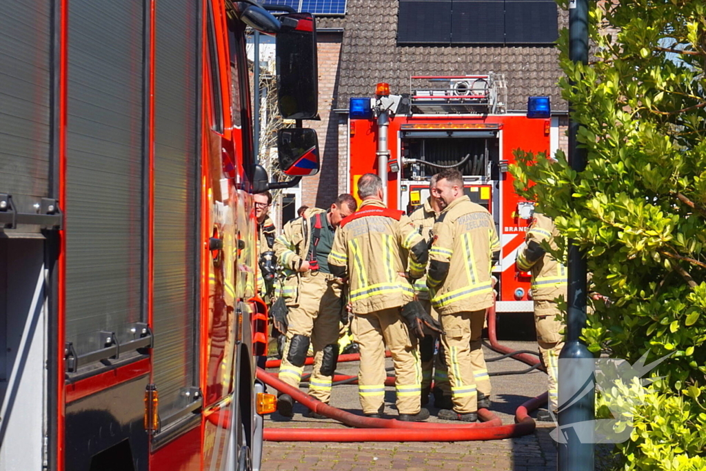 Brandweer ingezet voor brand in woning