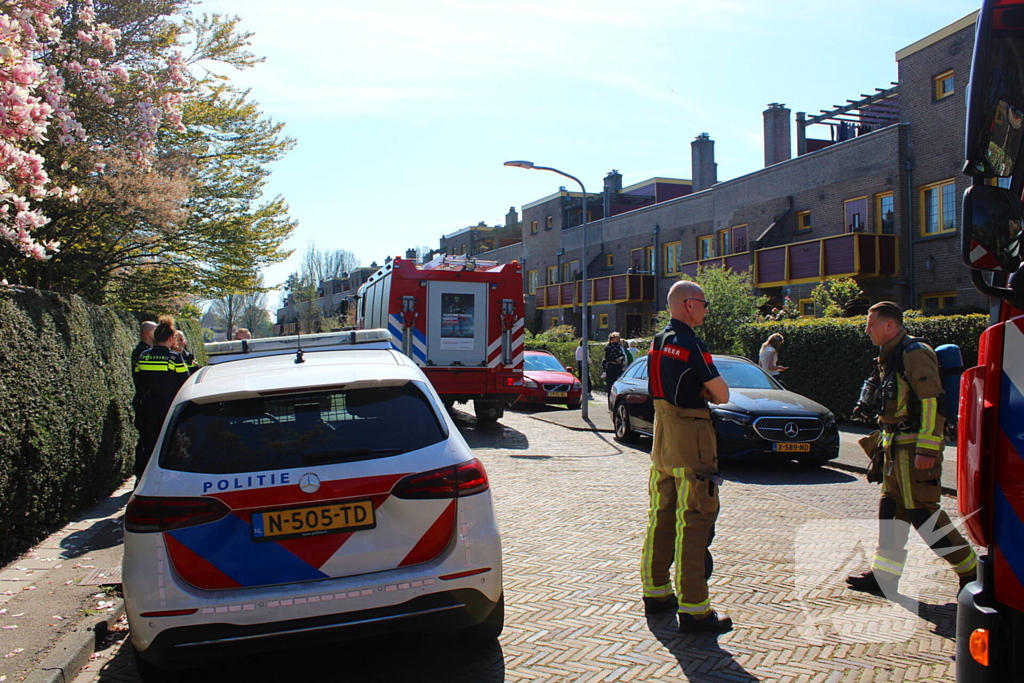Brandweer ingezet voor brand in woning