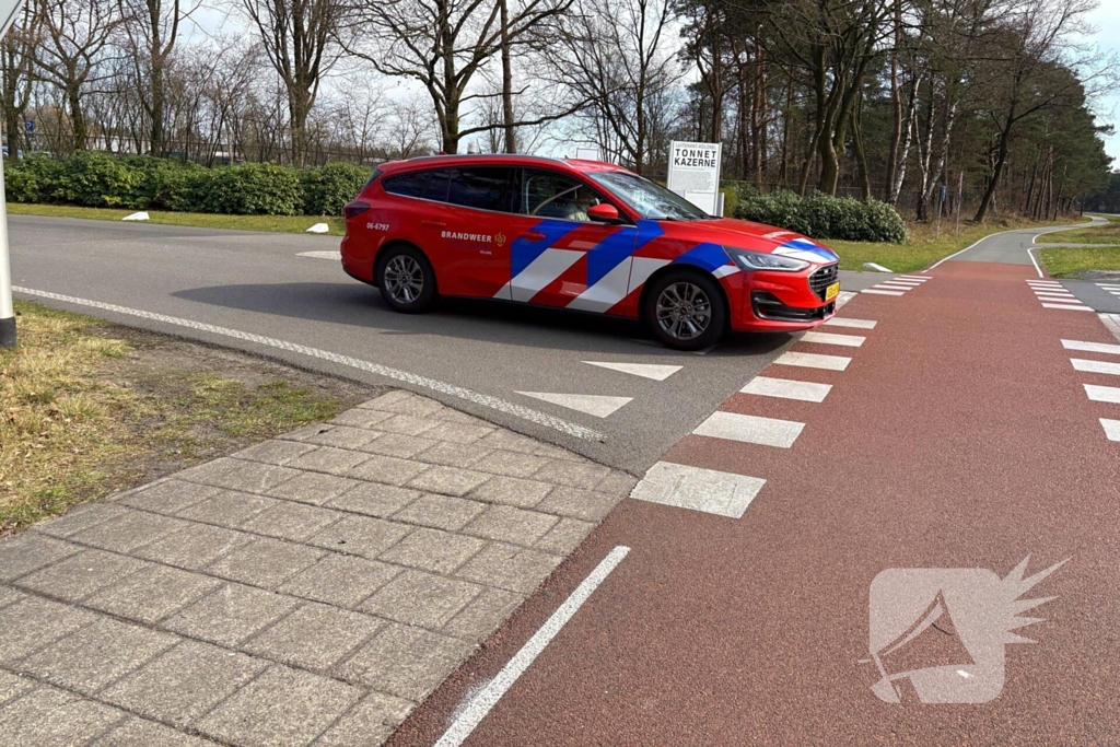 Brandweer groots opgeschaald bij heidebrand op defensie oefenterrein