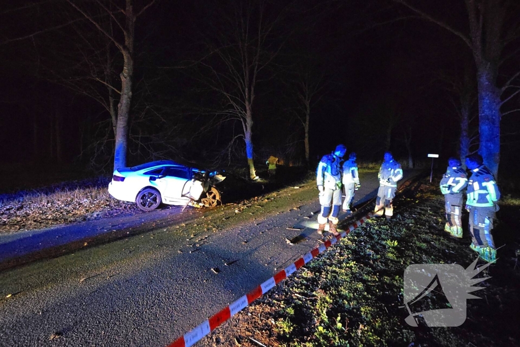 Ravage en gewonden na crash