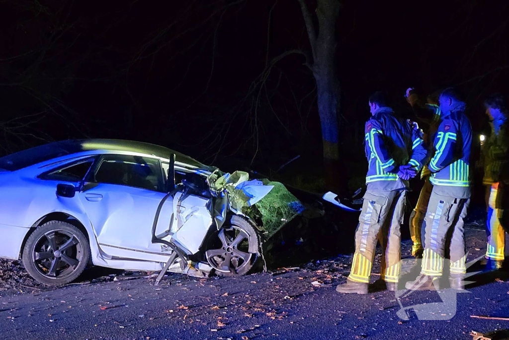 Ravage en gewonden na crash