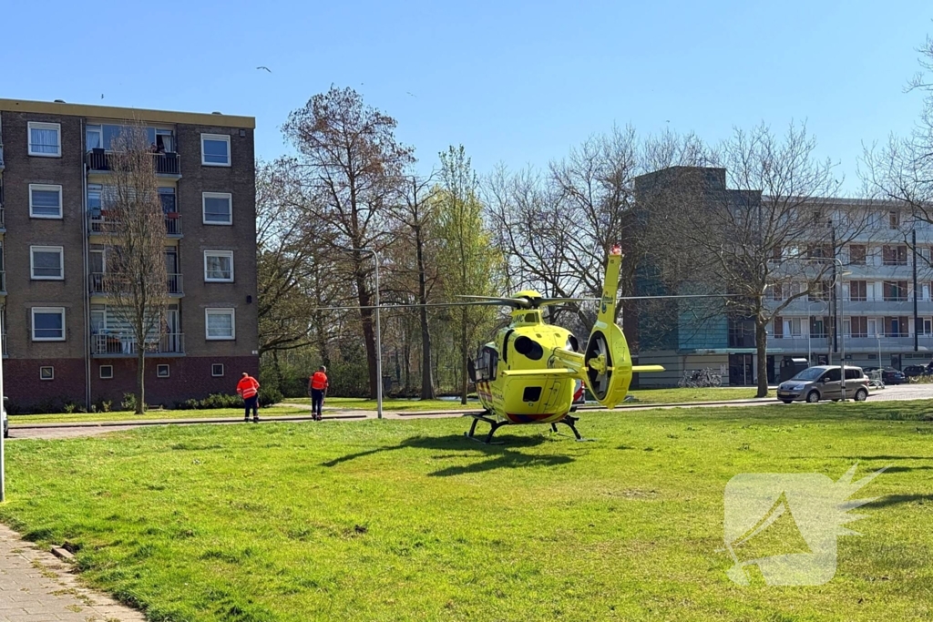 Hulpdiensten waaronder traumateam ingezet voor persoon te water