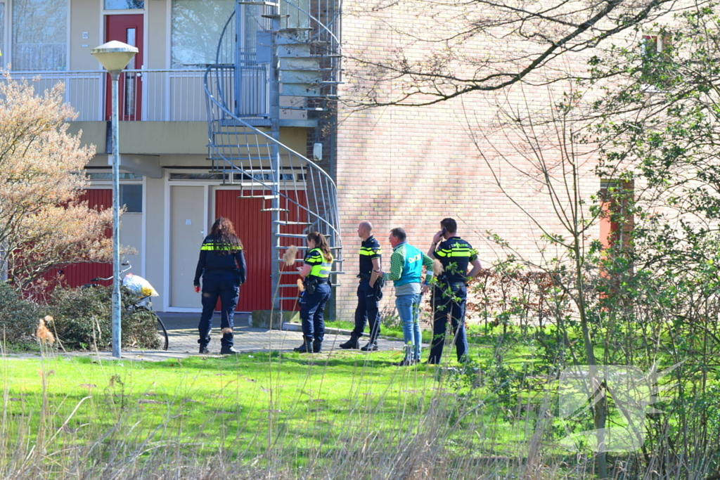 Traumateam ingezet voor medische noodsituatie bij flat