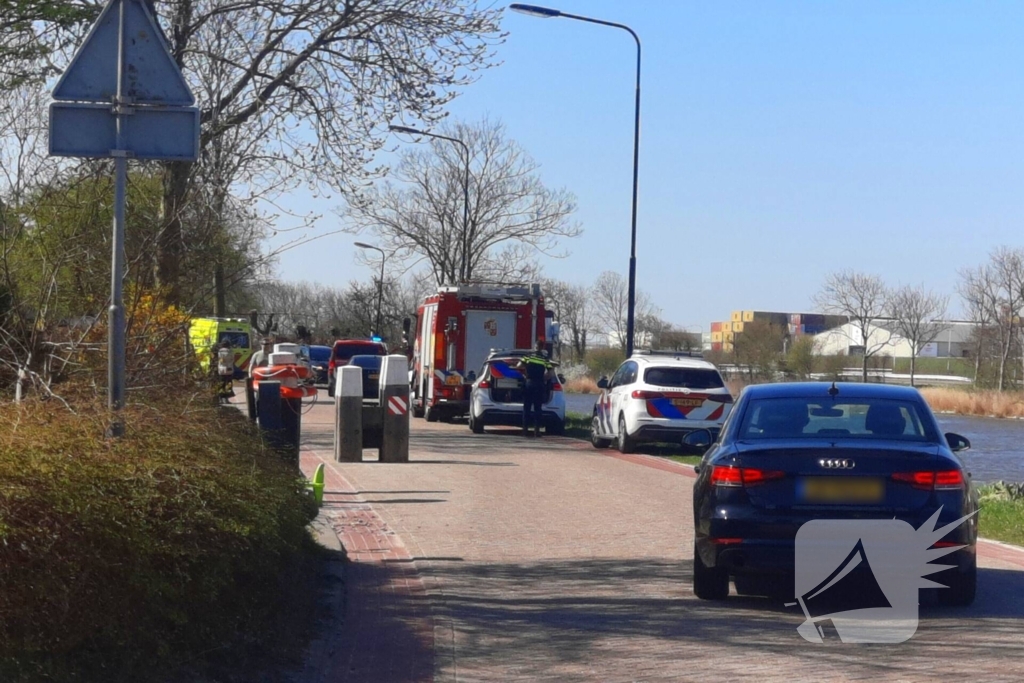 Persoon gewond na overvaren door boot
