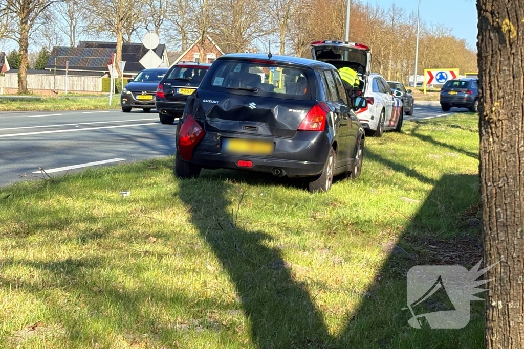 Drie voertuigen betrokken bij ongeval