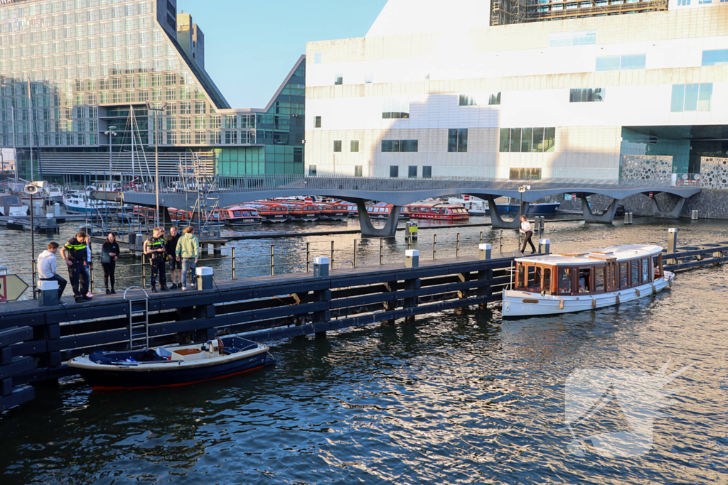 Aanvaring tussen twee kleine boten