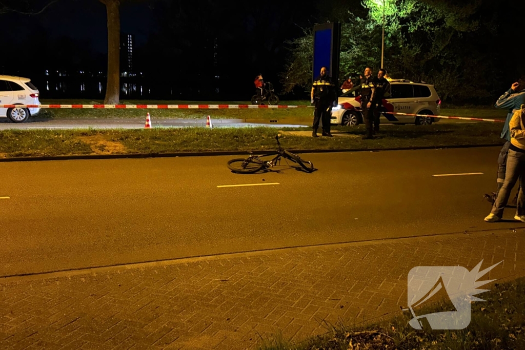 Fietser overleden na ernstig ongeval