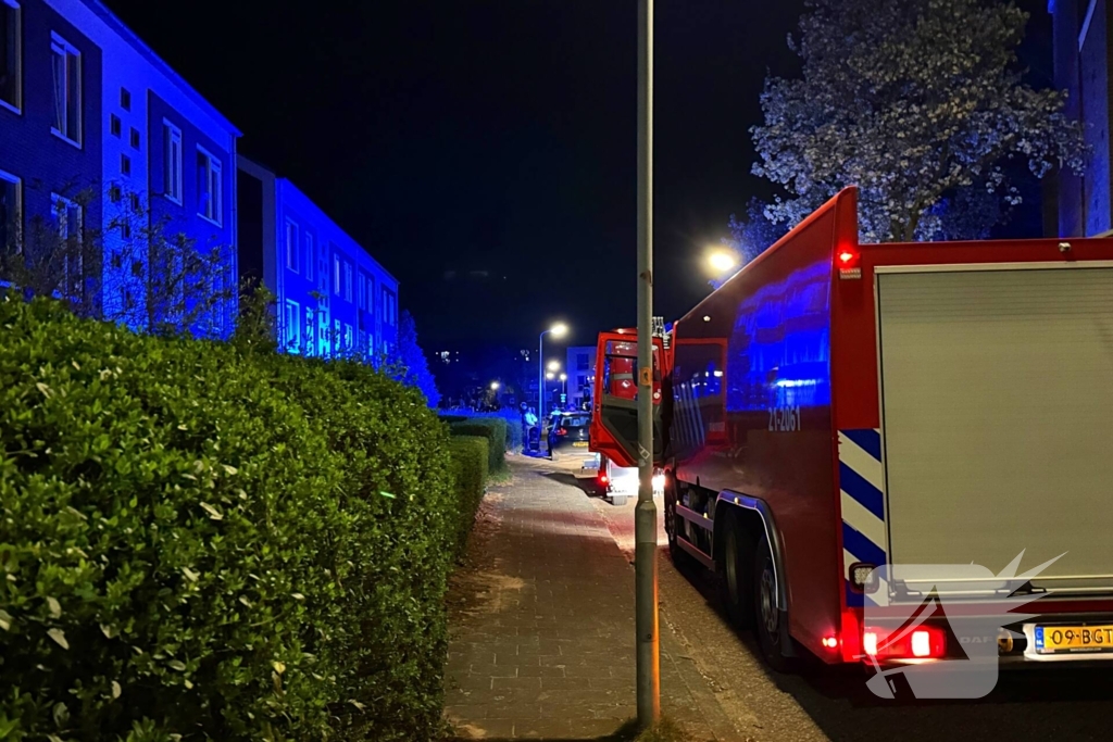 Brandweer ingezet voor woningbrand