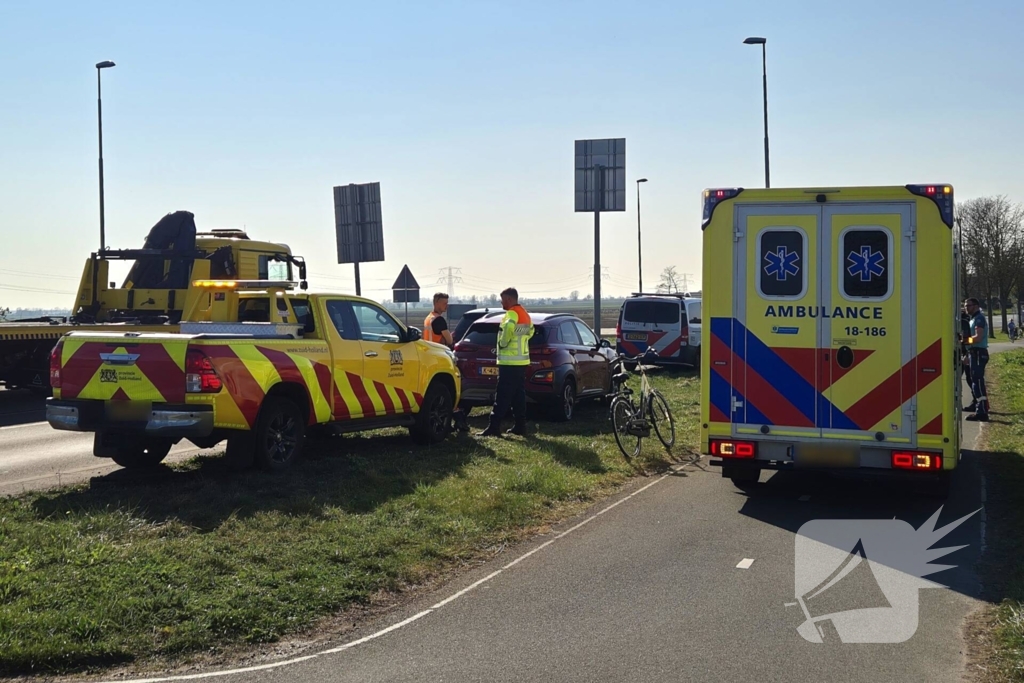Fietser aangereden door automobilist