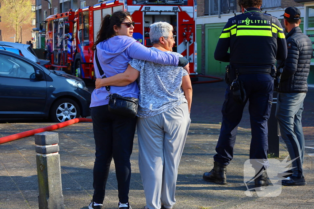 Flat ontruimd vanwege brand