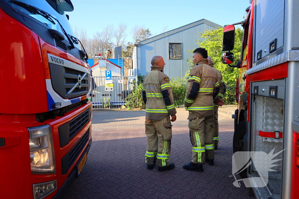 Veiligheid rondom tankstation in gevaar door brand in cateringbedrijf