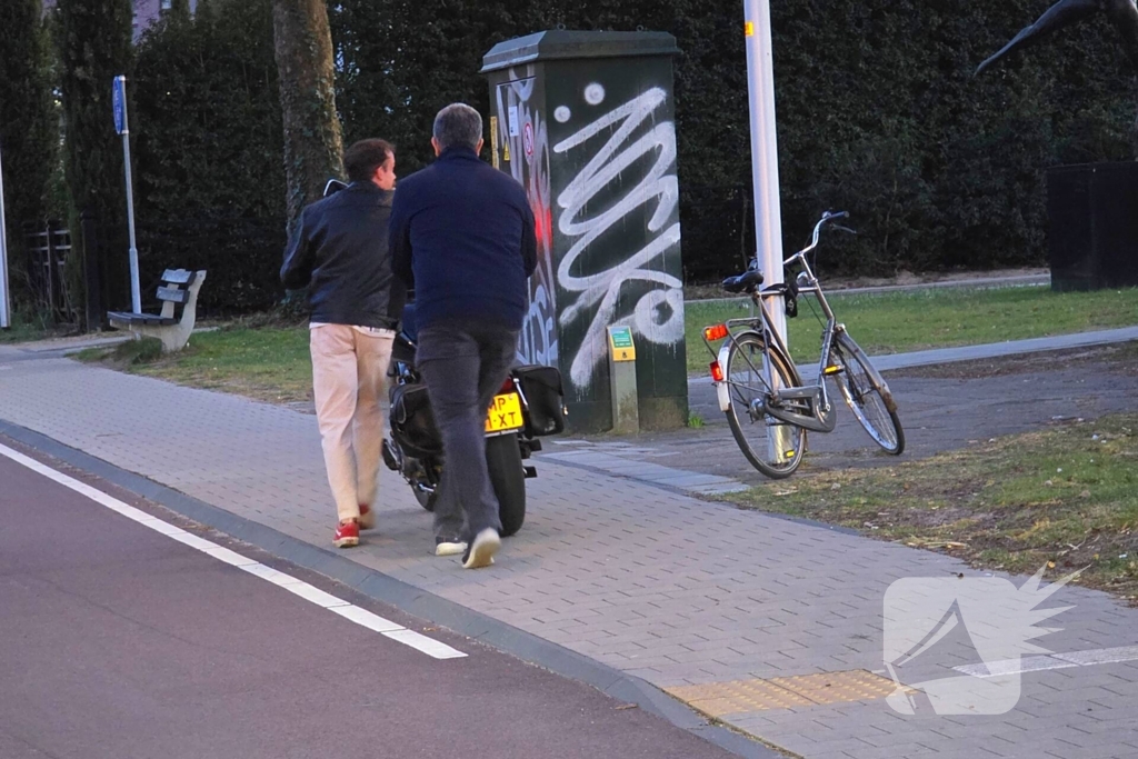 Aanrijding bij verkeerslichten kruising