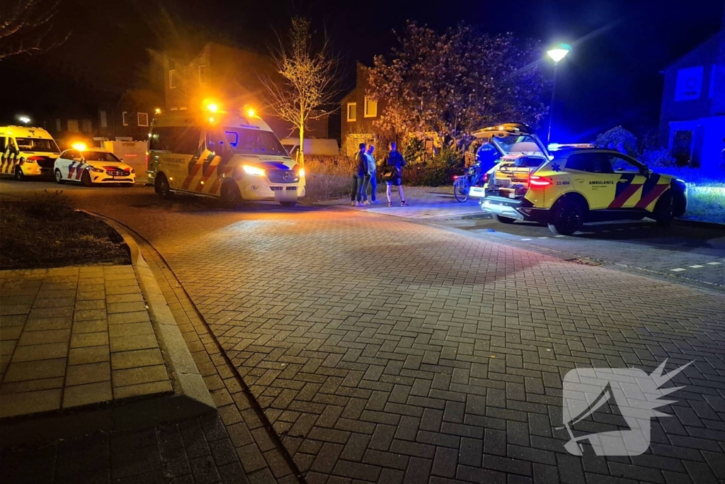 Fietser ten val en raakt gewond