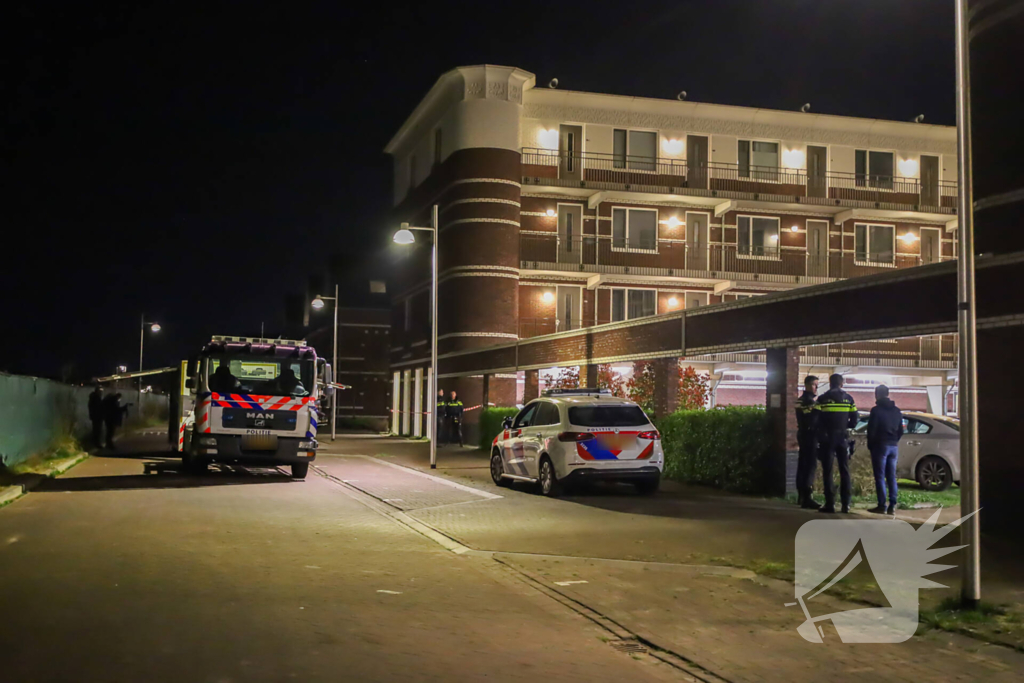Overleden persoon aangetroffen op straat