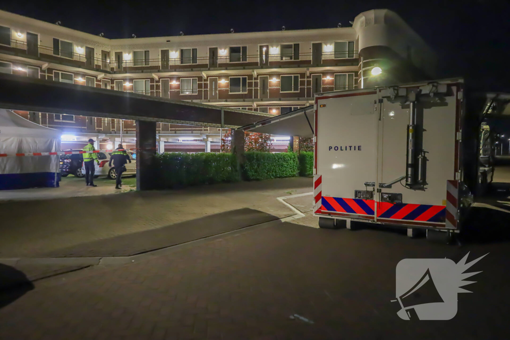 Overleden persoon aangetroffen op straat