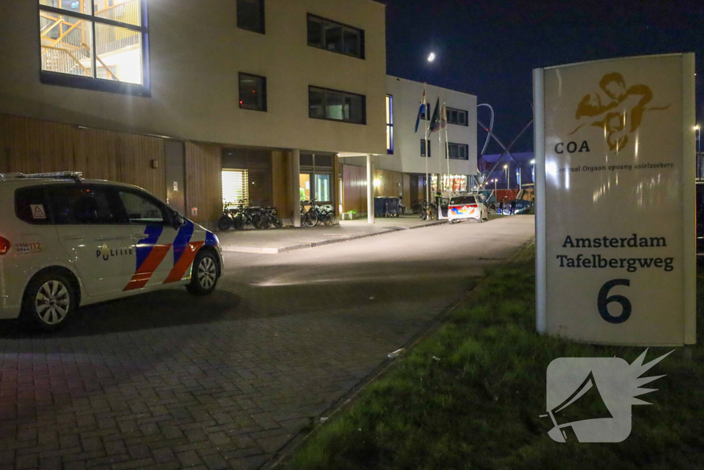 Steekincident op COA-locatie; één persoon gewond