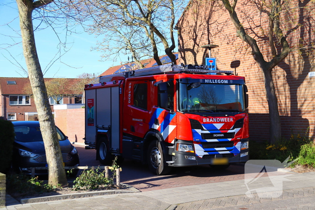 Huisdier in de problemen: brandweer komt in actie