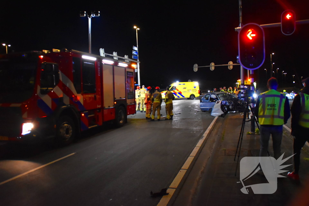 Enorme ravage en meerdere gewonden bij ongeval